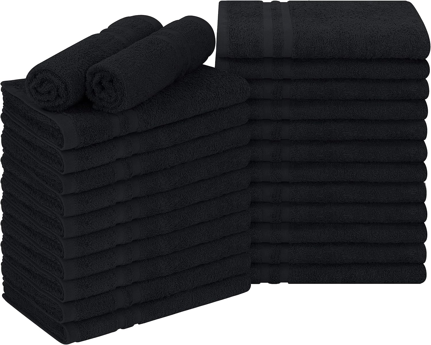 Utopia Towels - Cotton Bleach Proof Salon Towel (16x27 inches) - Bleach Safe Gym...