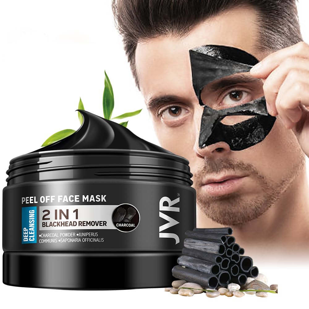 JVR Peel Off Face Mask, Blackhead Remover Mask for...