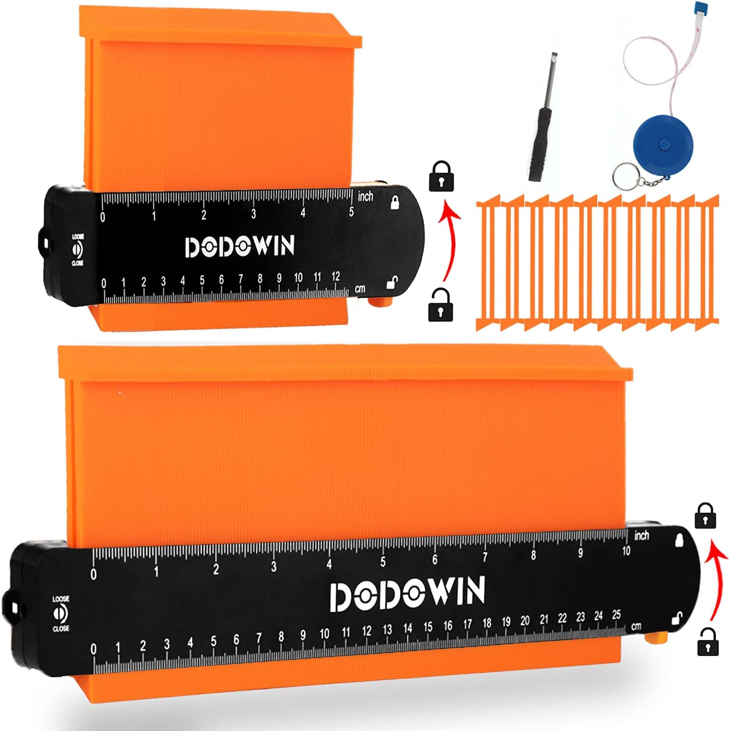 dodowin Contour Gauge Tool, Christmas Gifts for Men Birthday Dad Husband Him, St...