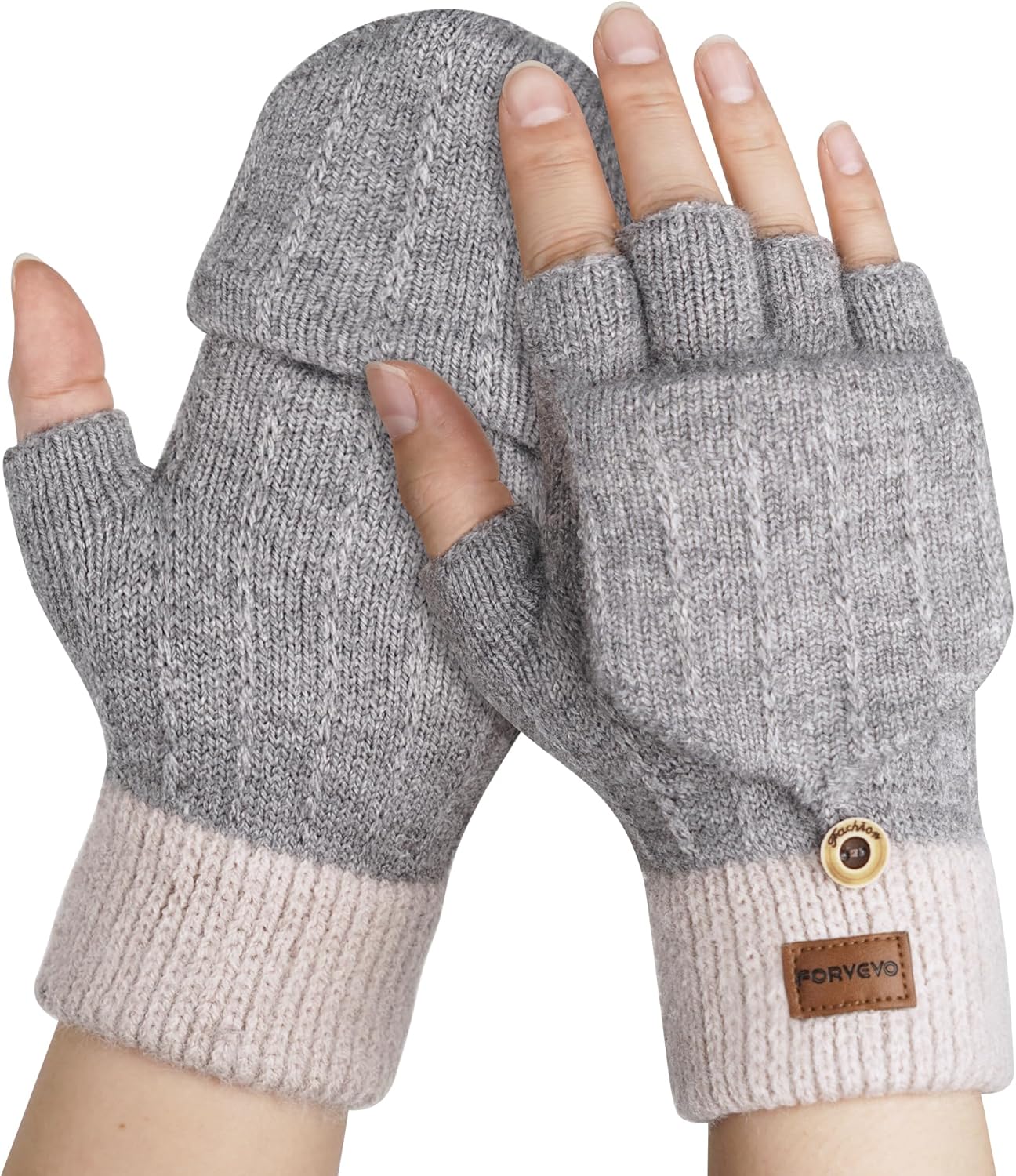 FORVEVO Thermal Winter Gloves Women, Touch Screen...