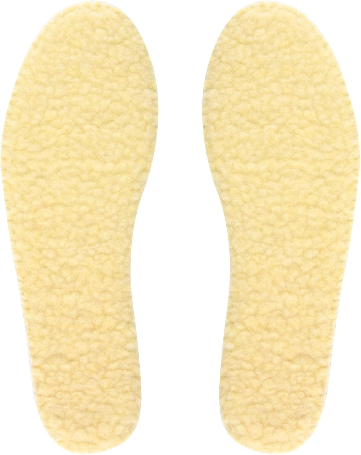 Knixmax Lambswool Insoles Warm Fur Inner Soles Soft Sheepskin Shoe Inserts Cozy...