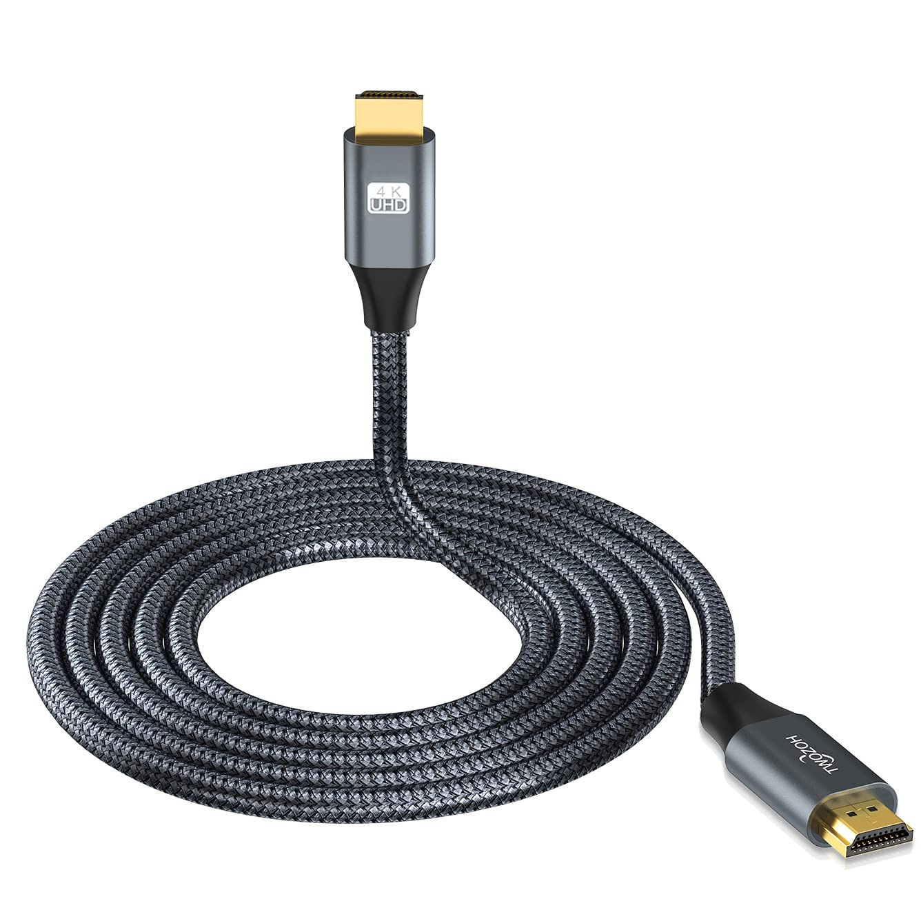 Twozoh 4K HDMI Cable 15M, High Speed HDMI 2.0 Cable, Braided HDMI to HDMI Lead C...