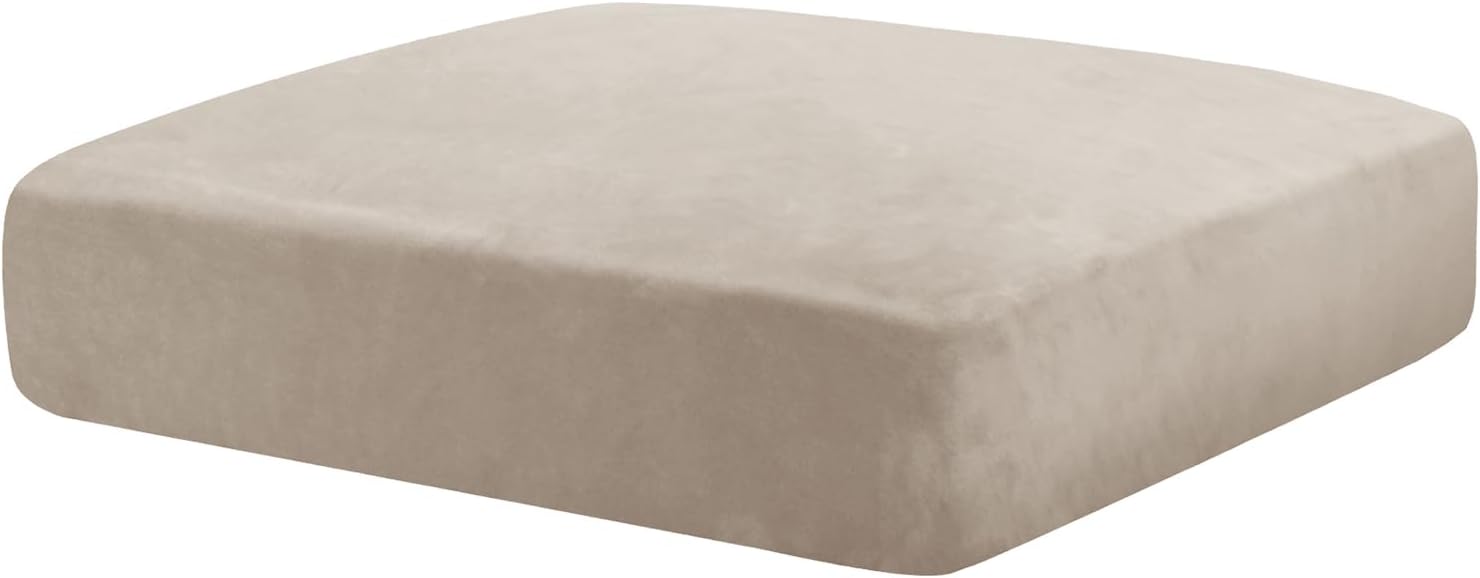 CHELZEN Velvet Sofa Seater Cushion Cover, Super Stretch Sofa Cushion Slipcovers,...