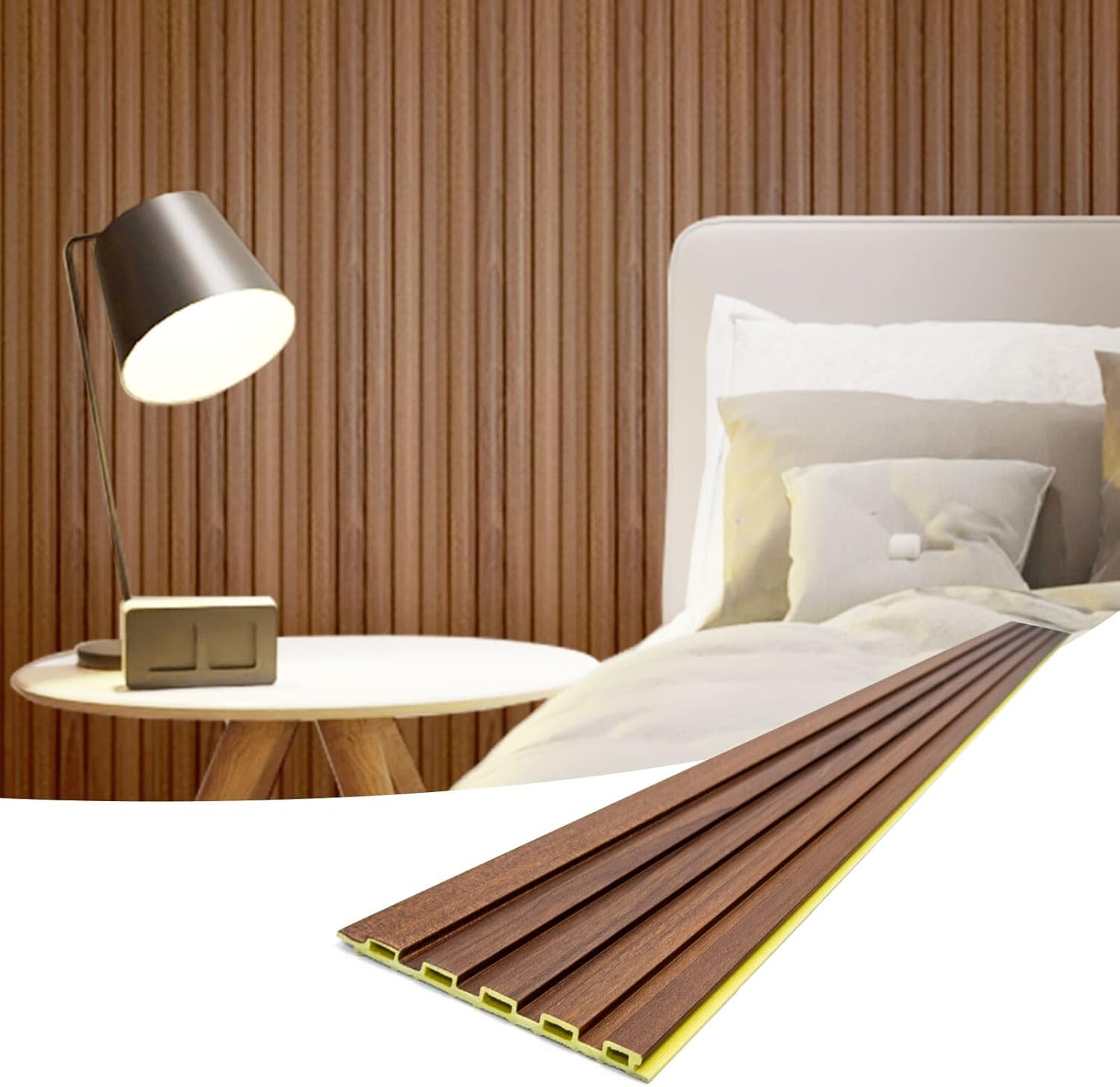 Art3d Slat Wall Panels, WPC Soundproof 3D Wall Paneling for Interior Wall Decor,...