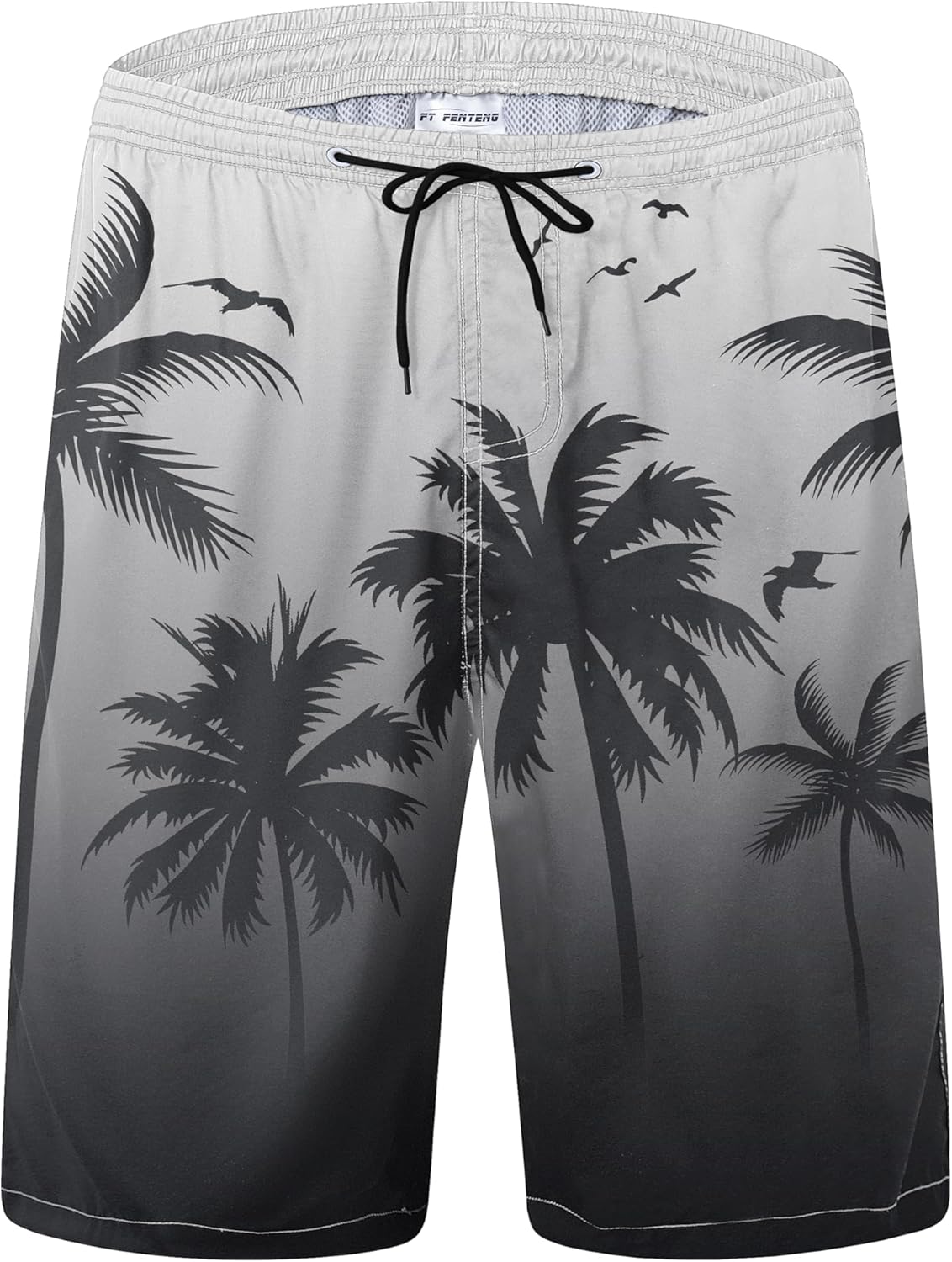 Mens Swim Trunks Quick Dry Board Shorts with Mesh Lining, Breathable Fit Hawaii...