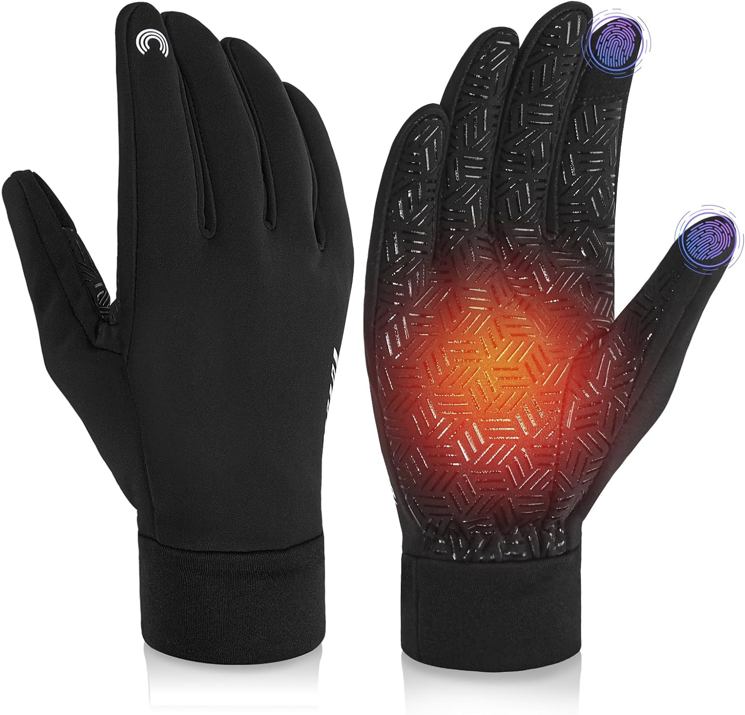 RIGWARL Gloves for Cool&Cold Weather Waterproof, Winter Gloves for Men Women Tou...