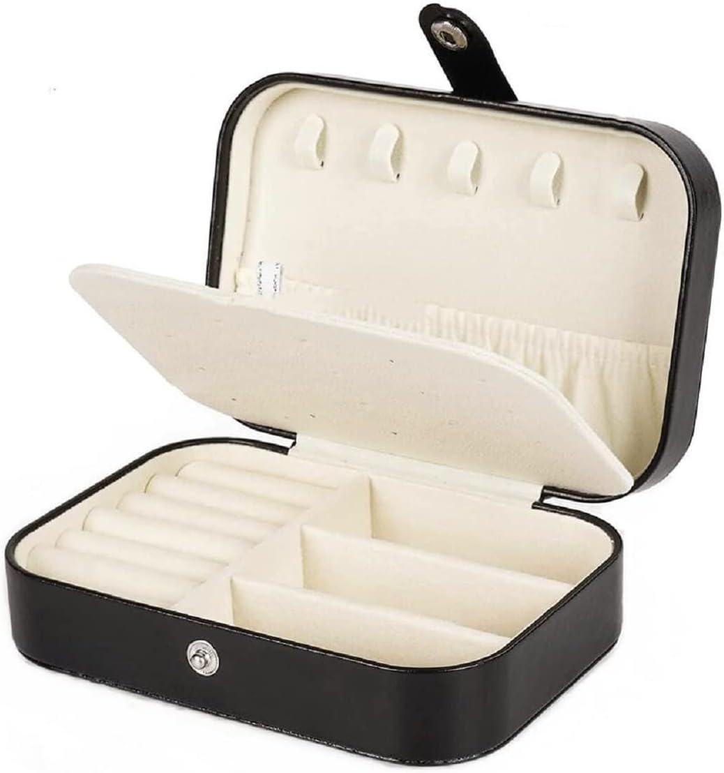 Chelory Jewellery Box Small Jewellery Organiser Travel Jewellery Case Storage fo...