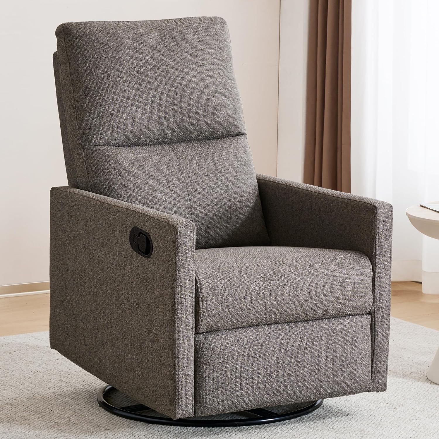 Swivel Rocking Recliner Chair for Adults, Rocker Nursery Glider Chair for Living...