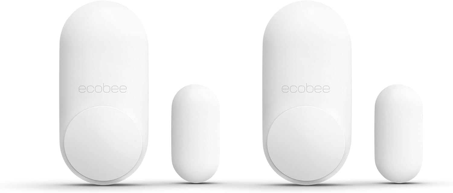 ecobee Smart Sensor for Doors & Windows 2 Pack - W...