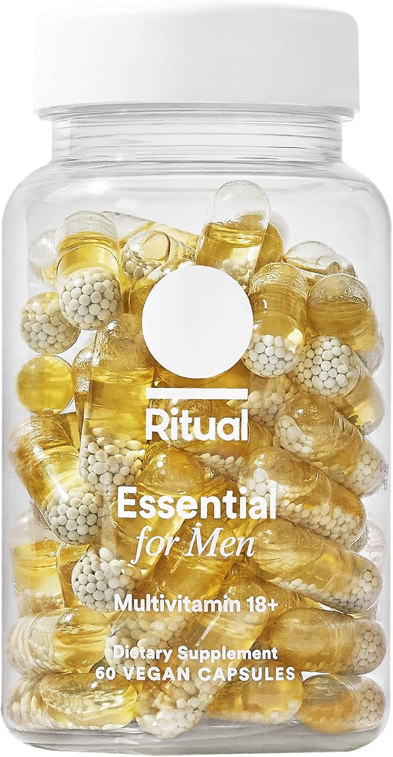 Ritual Multivitamin for Men 18+ with Zinc, Vitamin A and D3 for Immune Function...