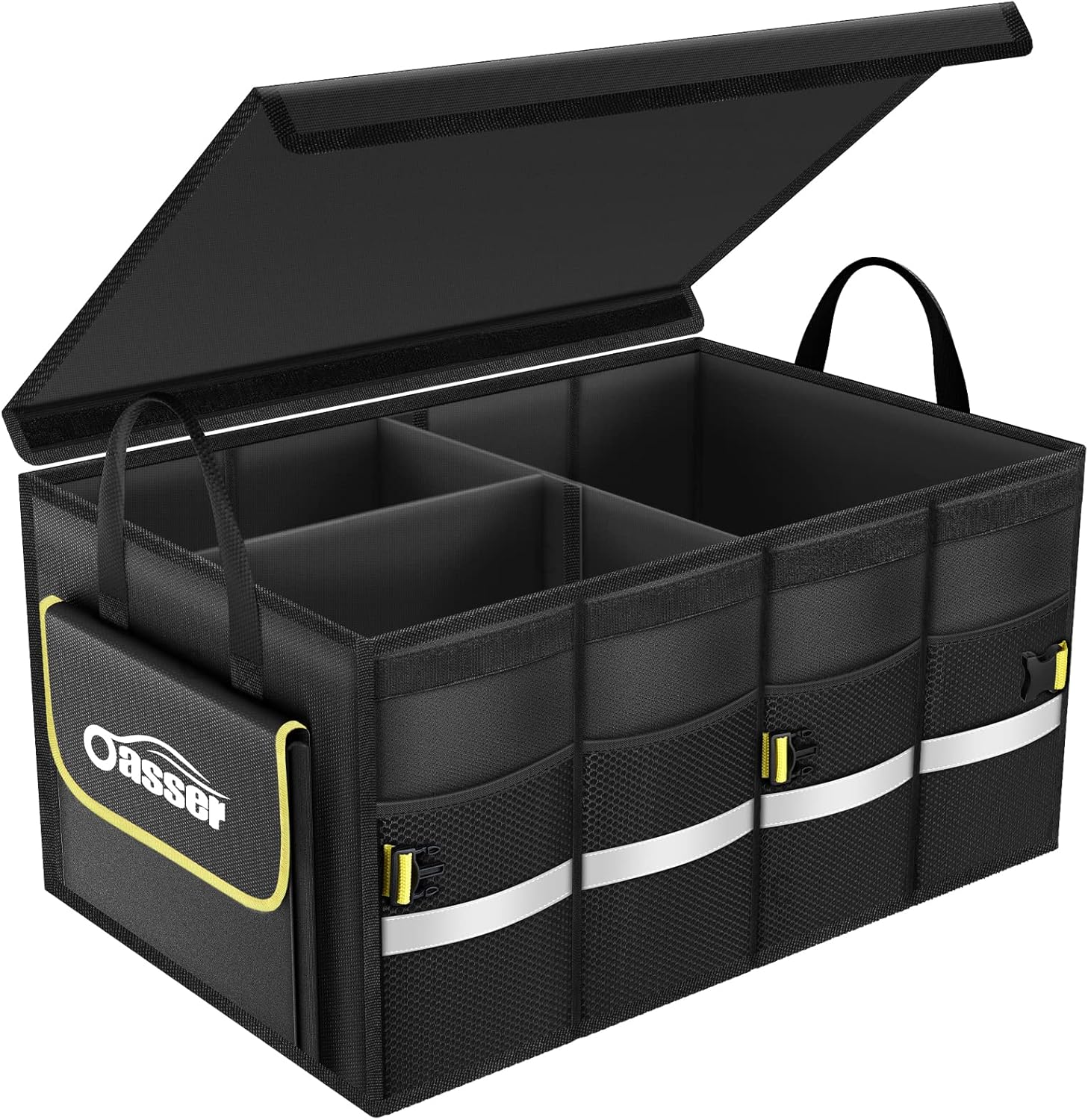 Oasser Car Trunk Organizer, Collapsible Waterproof Multi Compartments Car Storag...