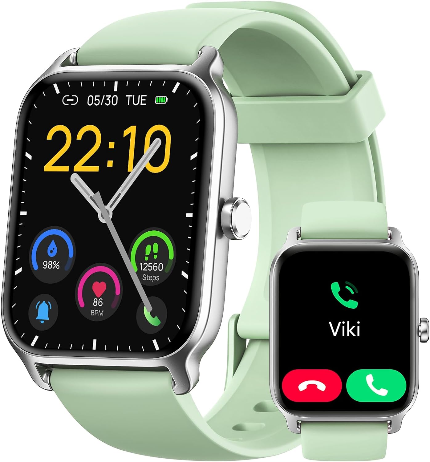 Smart Watch for Men Women, Answer/Make Calls, Alexa Built-in, [1.8"HD Screen] Sm...