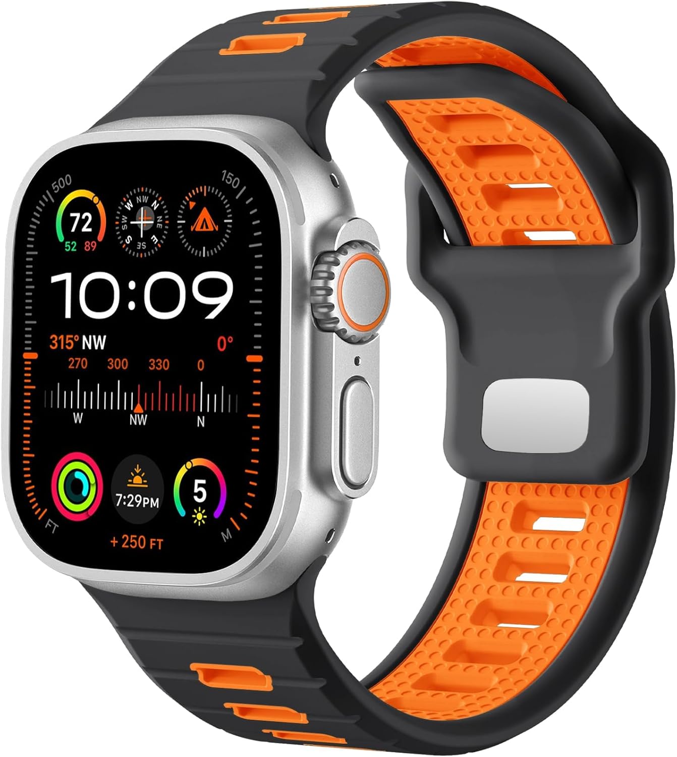 Odbeai Sport Band Compatible with Apple Watch Ultra 2/Ultra Band,Compatible with...