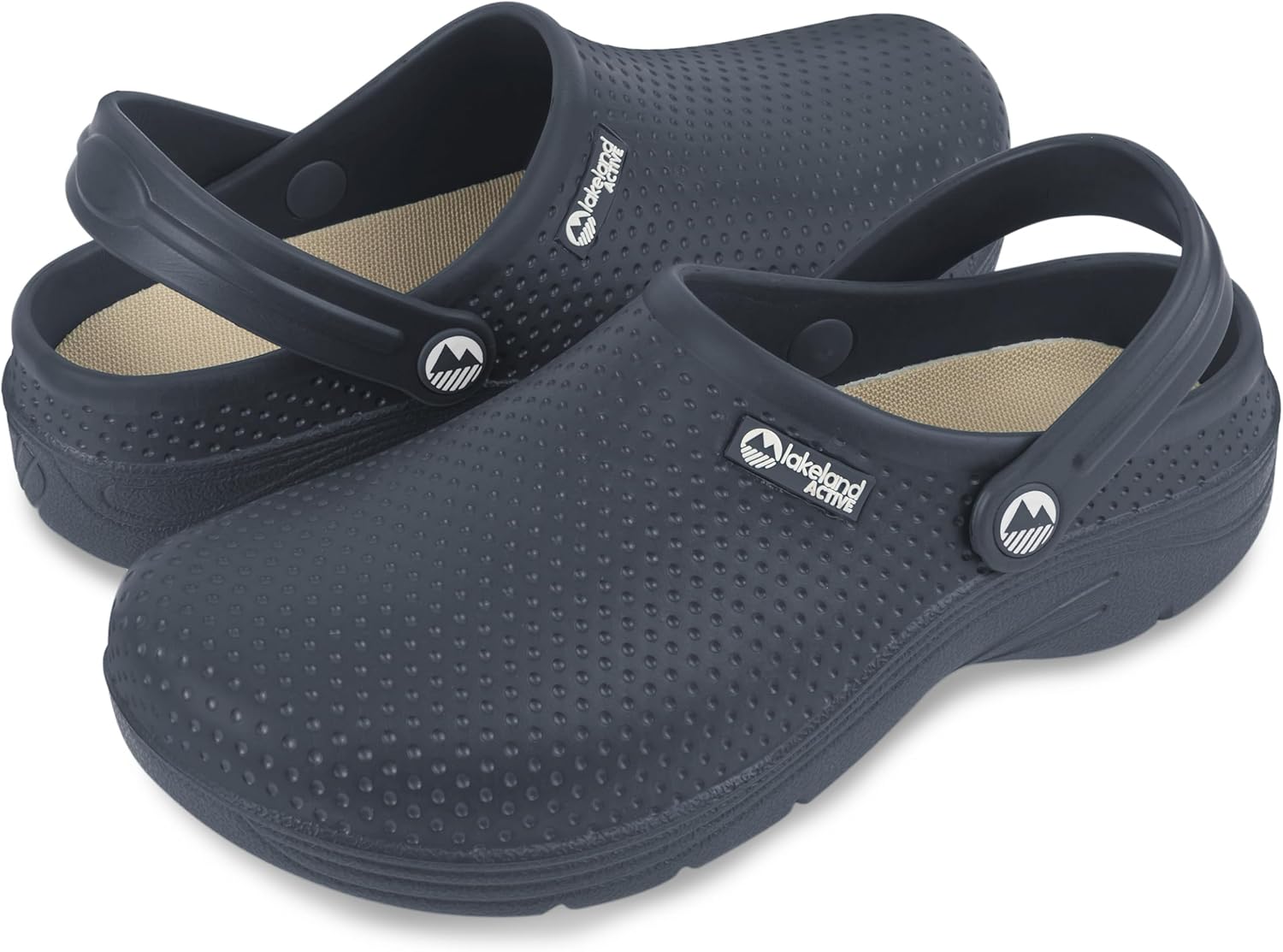 Lakeland Active Men's Dockray Clogs 9 UK Oxford Blue