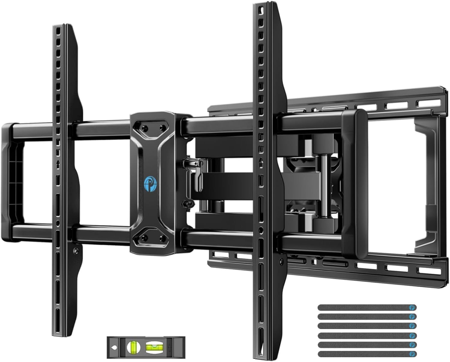 Pipishell Full Motion TV Wall Mount for 42-85 inch Flat Screen LED TV up to 132l...