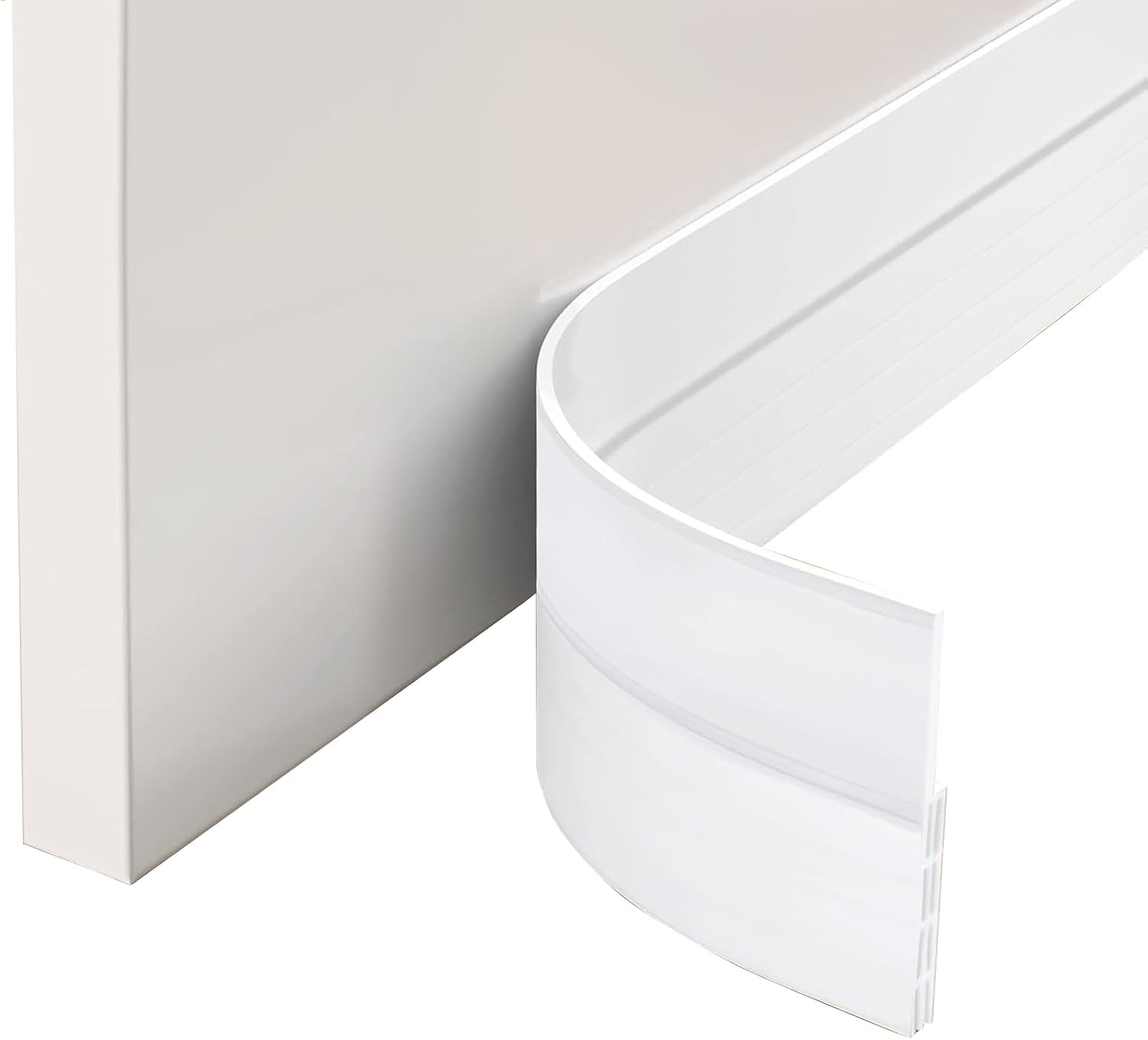 EXTSUD Adhesive Under Door Sweep Weather Stripping Soundproof Rubber Bottom Seal...