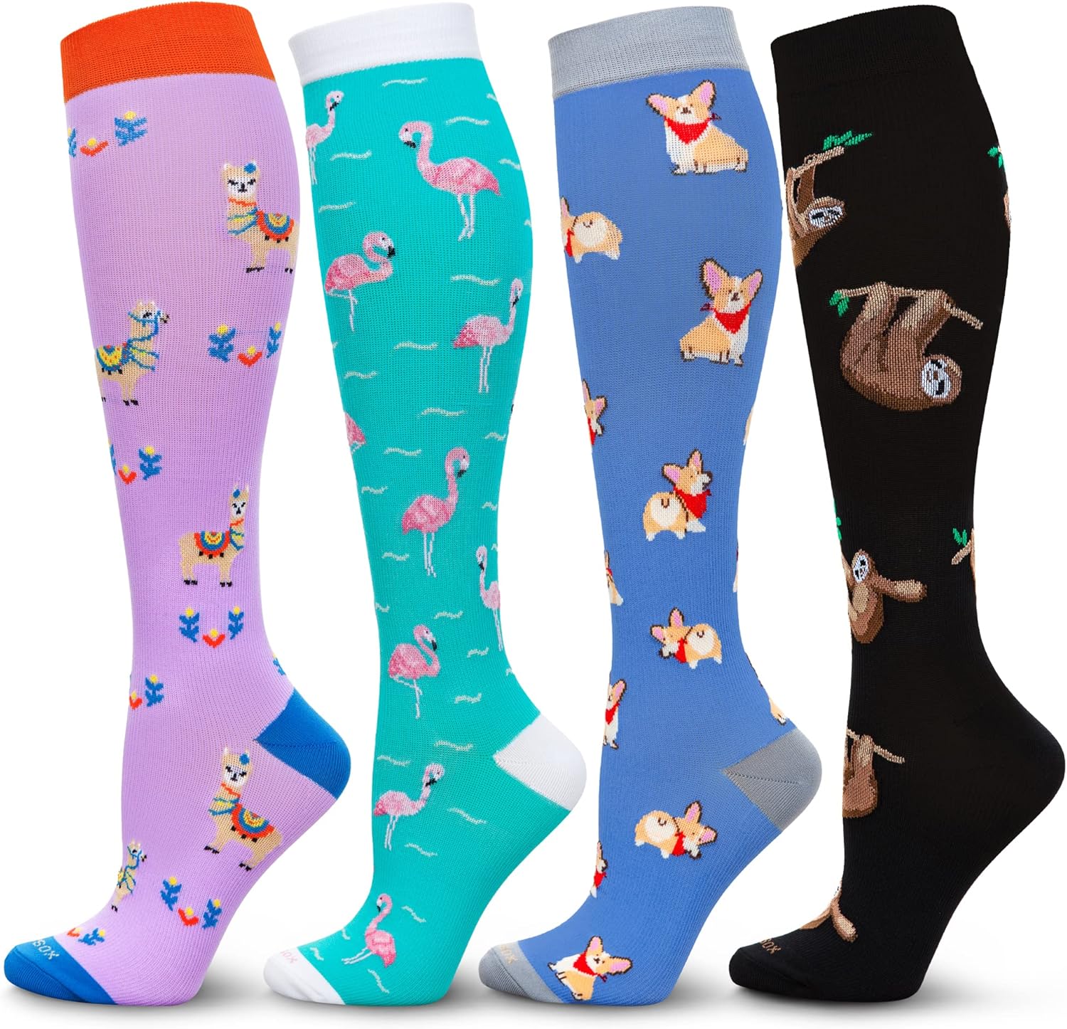 LEVSOX Compression Socks Women and Men, 20-30mmHg, Best for Nurses, Travel, Preg...