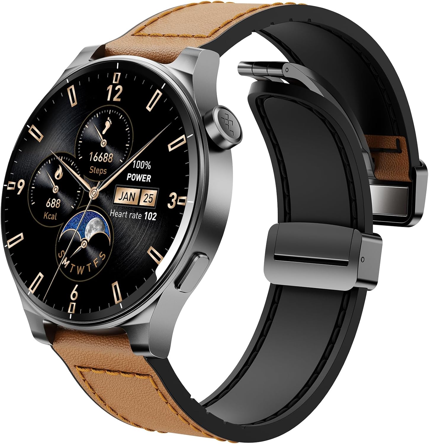 TOZO AMOLED S5 Smart Watch (Answer/Make Calls), 1.43’’ Smart Watches for Men Wom...