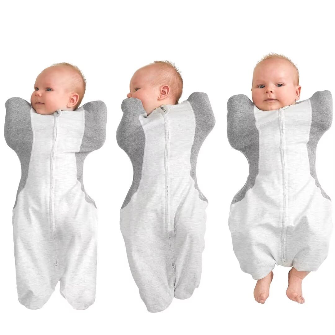 KIDIRA Swaddle for Newborns, Baby Swaddles 1-3 Months 5-13lb, Arms Up Swaddle 1-...