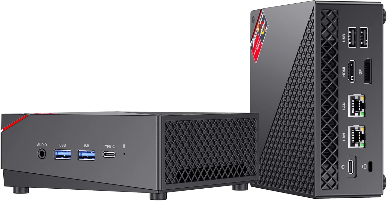 ACEMAGICIAN Mini PC AMD Ryzen 7 5825U : 32GB DDR4 1TB NVMe SSD Mini Computers, S...