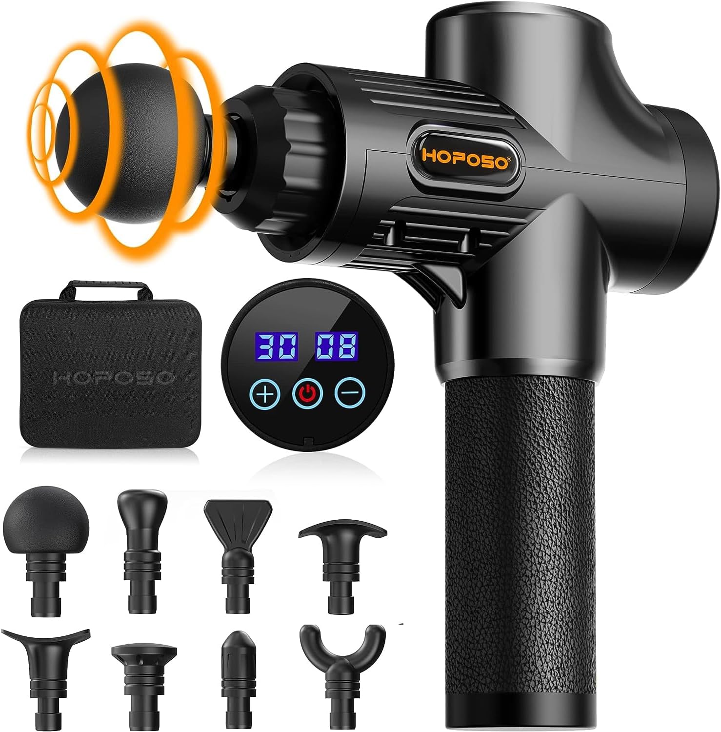Massage Gun, HOPOSO Deep Tissue Massage Gun, Profe...