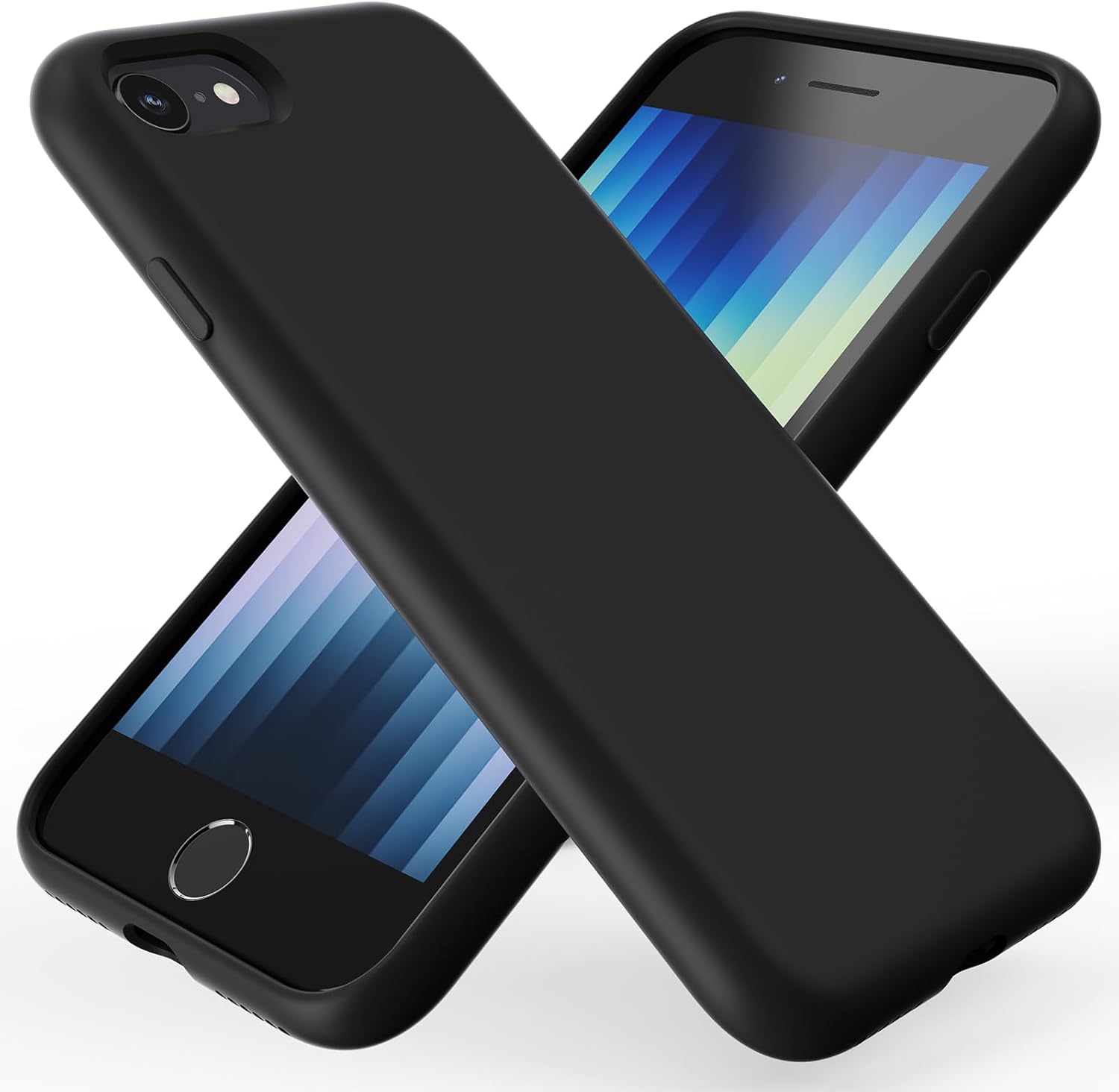 TAXXOE Liquid Silicone Case Compatible with iPhone SE case 2020/2022, iPhone 8/7...