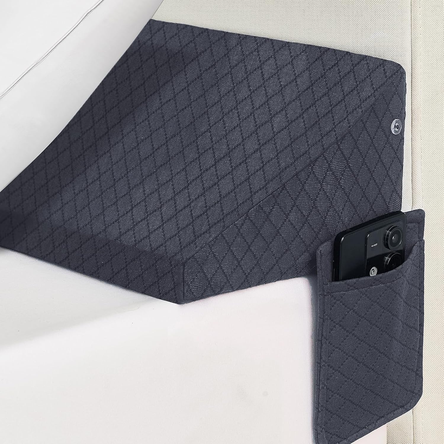 Bed Wedge Pillow for Headboard - Wedge Pillow Headboard/Bed Wedge Gap Filler for...