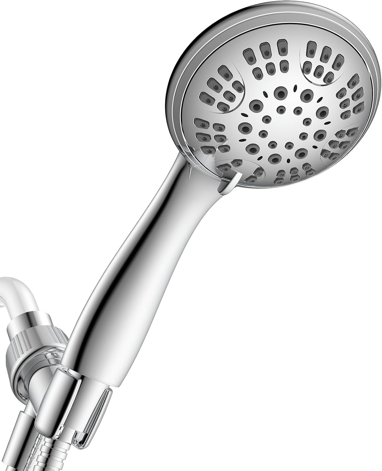High Pressure Shower Heads with Handheld 6 Spray Settings Detachable Shower Head...