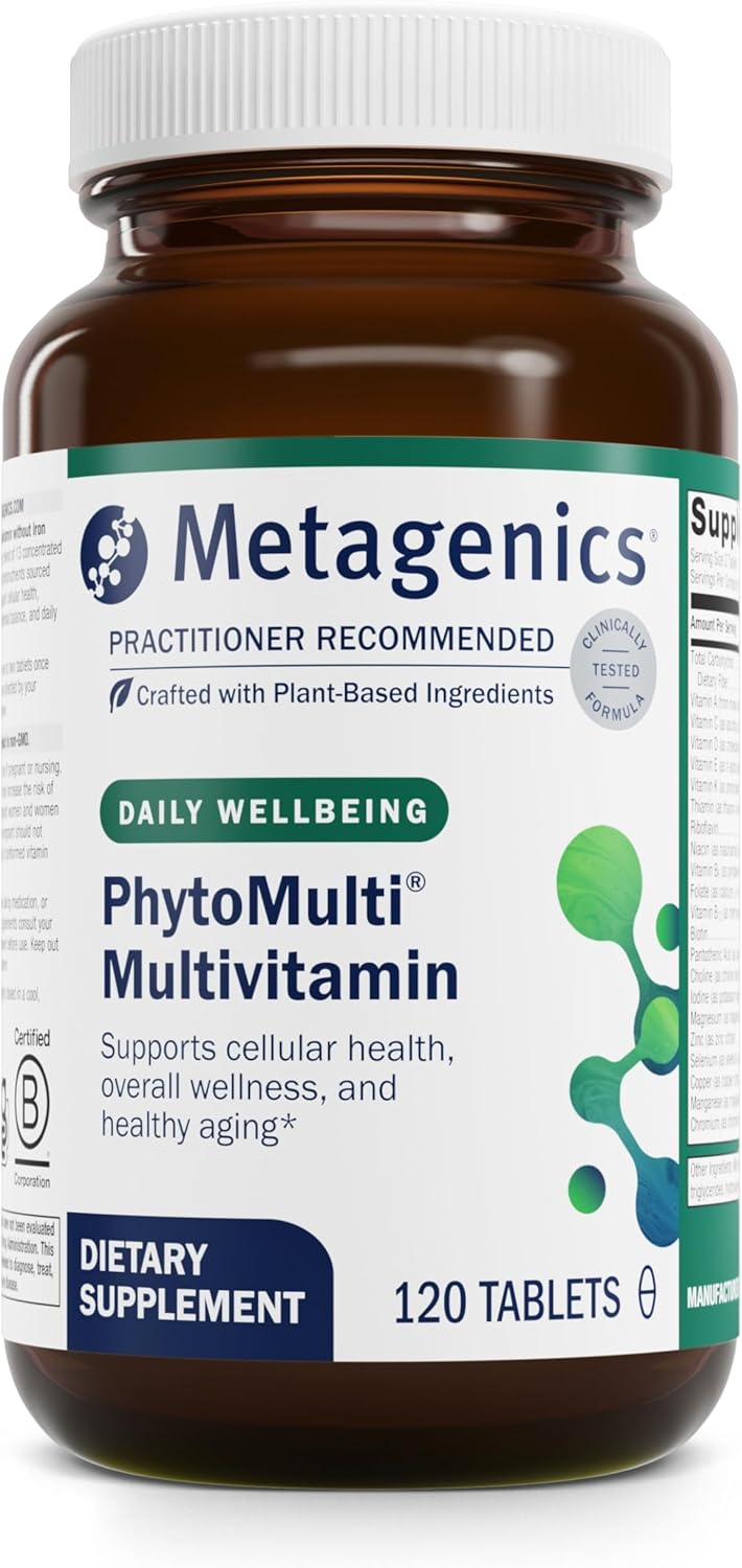 Metagenics PhytoMulti Multivitamin Without Iron - Daily Multivitamin for Overall...