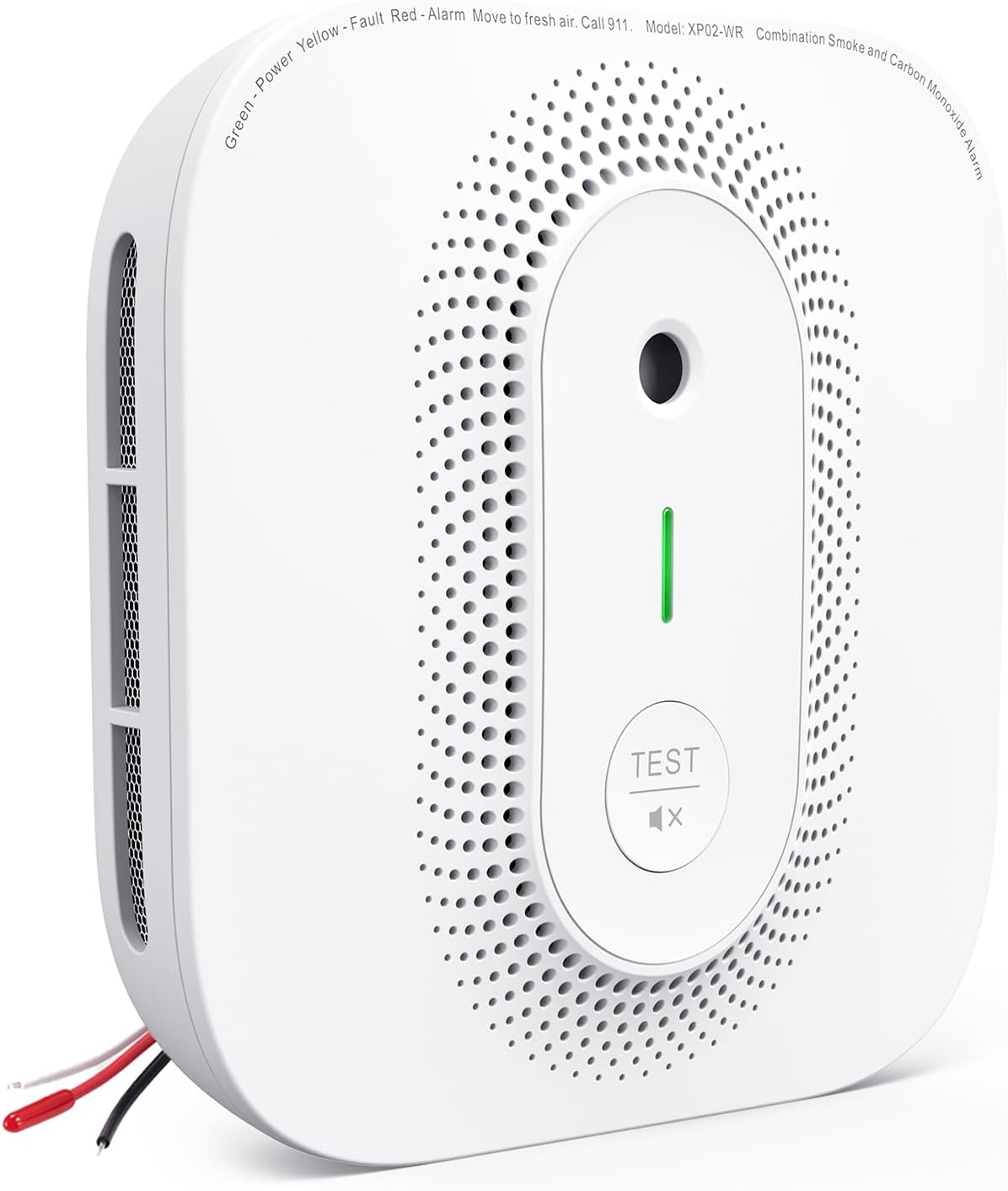 X-Sense Smoke Detector Carbon Monoxide Detector Combo Hardwired with Voice Locat...