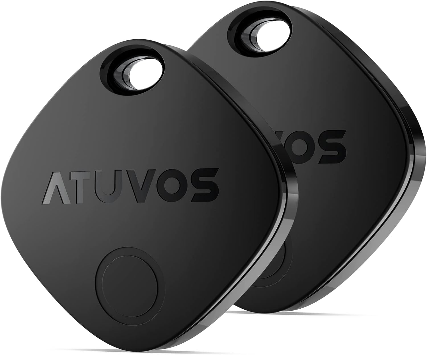 ATUVOS Air Tags-2 Pack, Bluetooth Luggage Tracker Works with Apple Find My APP (...