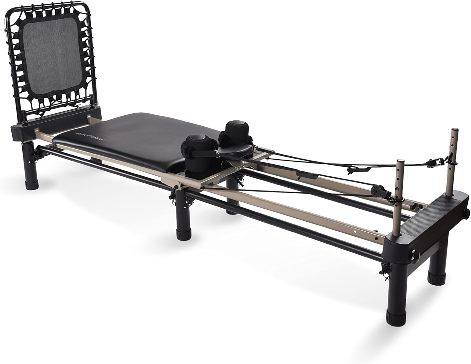 AeroPilates Reformer Home Workout Equipment, Pilates Machine w/Resistance AeroPi...