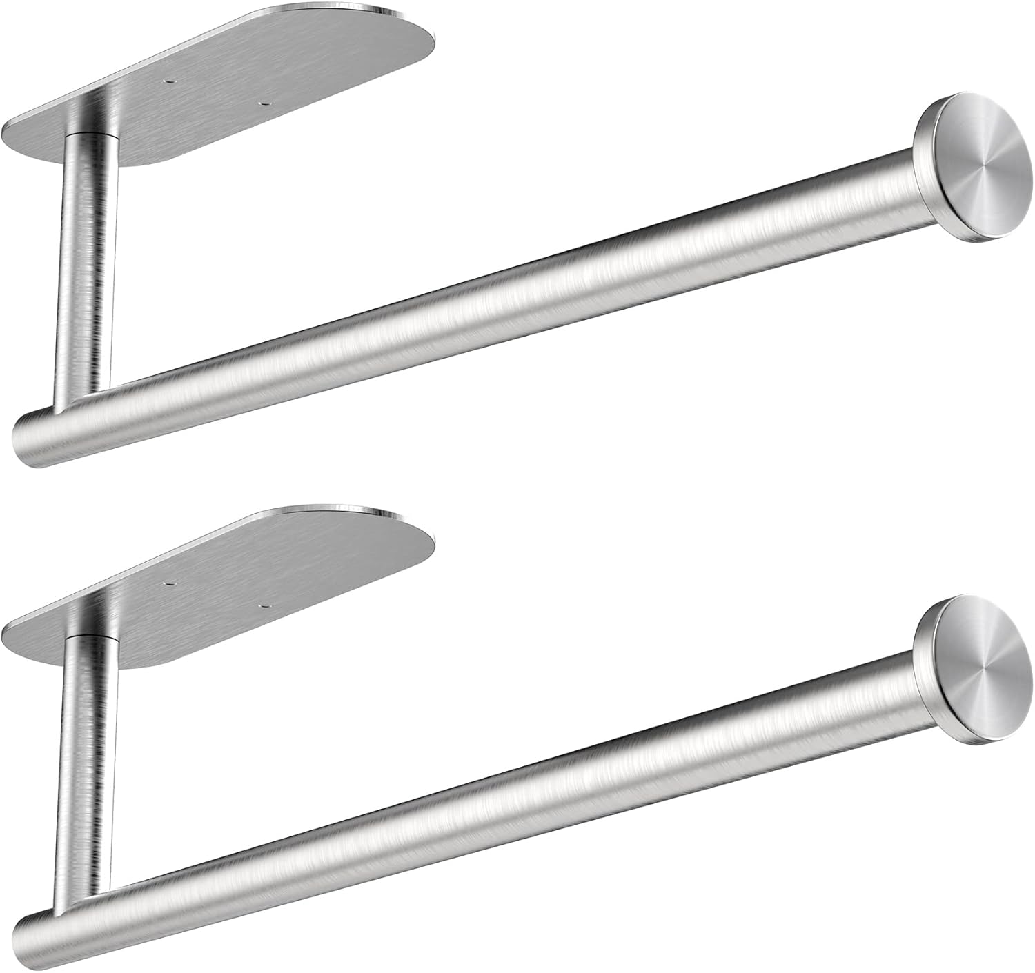 Gewtur Kitchen Roll Paper Holder Under Cabinet, Stainless Steel Kitchen Roll Hol...