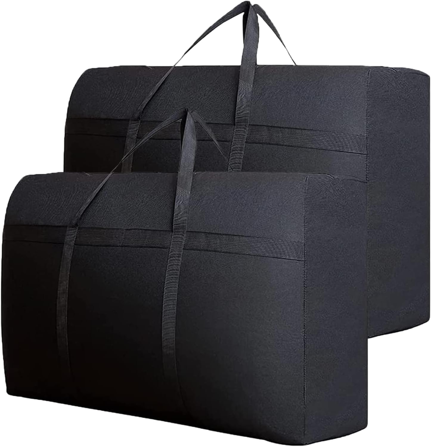 2 Pcs 100L Large Storage Bags Waterproof Heavy Duty 600D Oxford Moving Bags, Org...