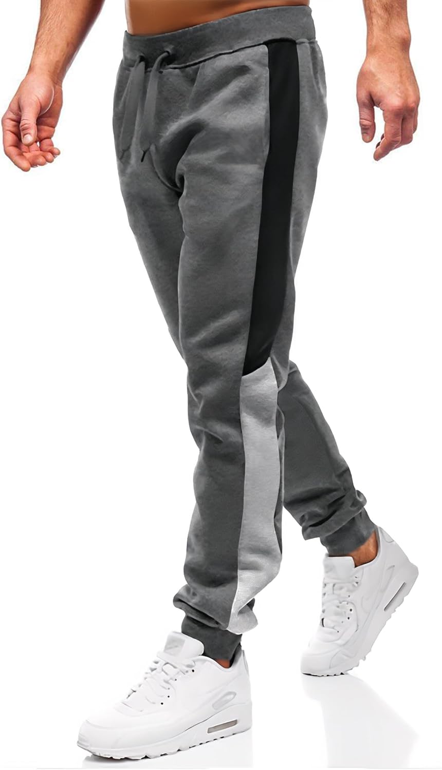 Licemere Mens Sweatpants Mens Joggers Fashion Mens Pants Sweat Pants Sport Jogge...