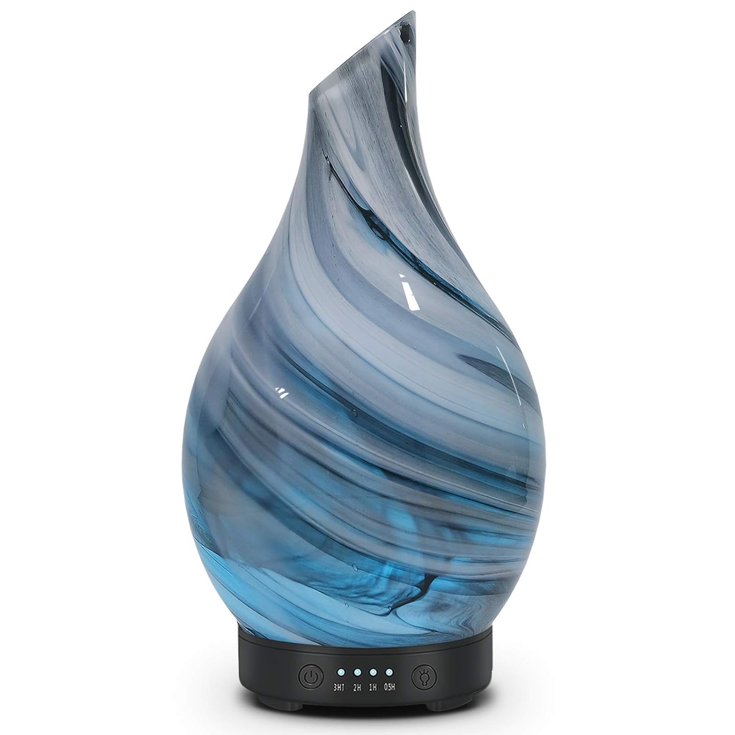 Essential Oil Diffuser 120ml Ultrasonic Aromatherapy Diffuser with Handmade Glas...