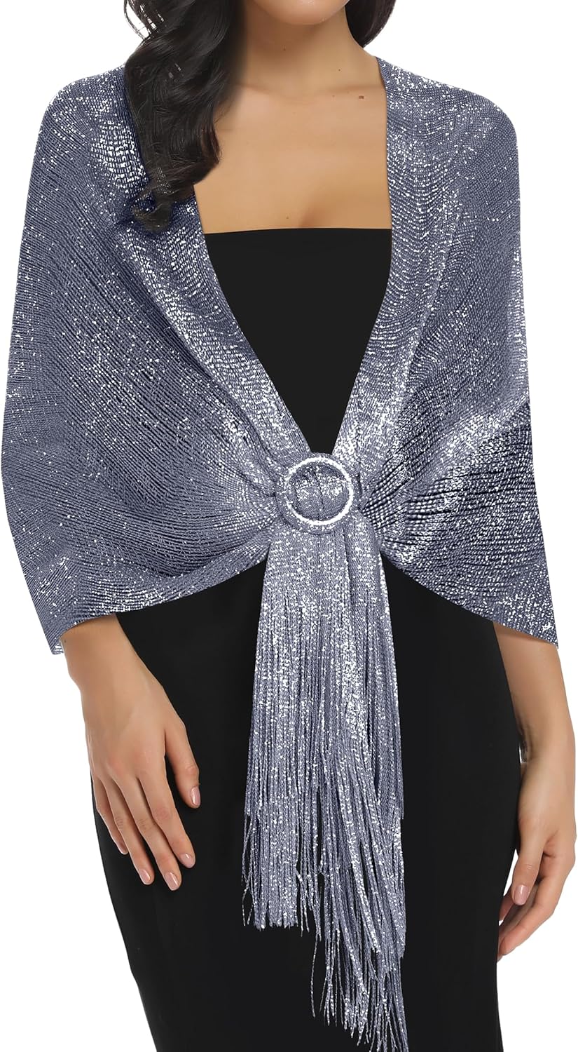 Rheane Shawls and Wraps for Evening Dresses Shawl Wraps for Women with Buckle fo...