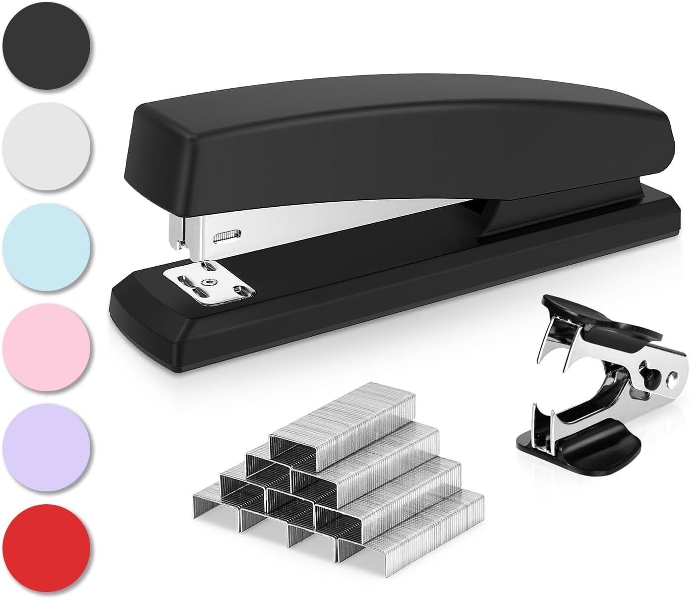 Deli Stapler, Desktop Stapler, Office Stapler, 25 Sheet Capacity, Includes 1000...