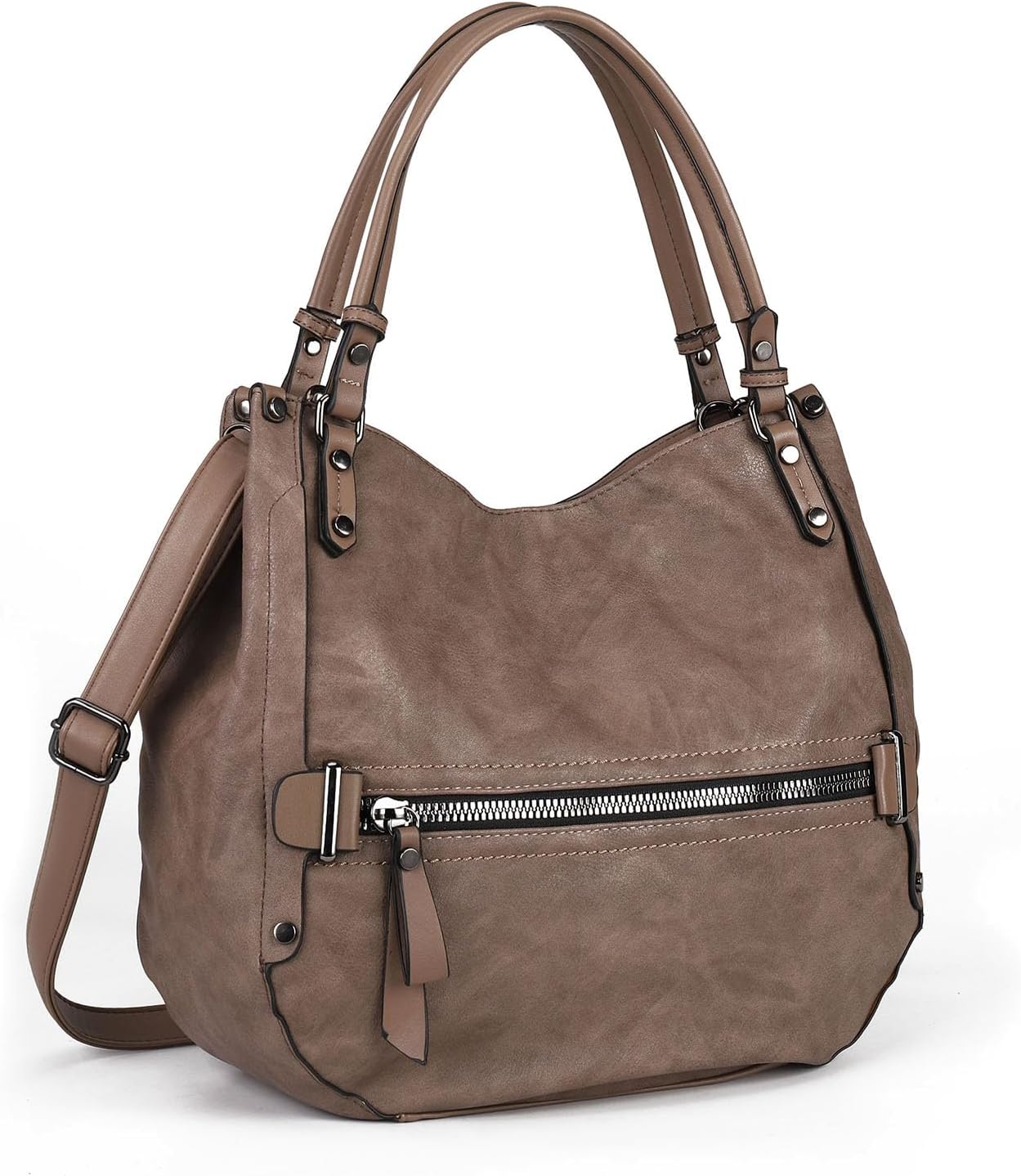 Gladdon Hobo Bags for Women, Ladies Multi Pockets Top Handle Handbags, Vintage C...
