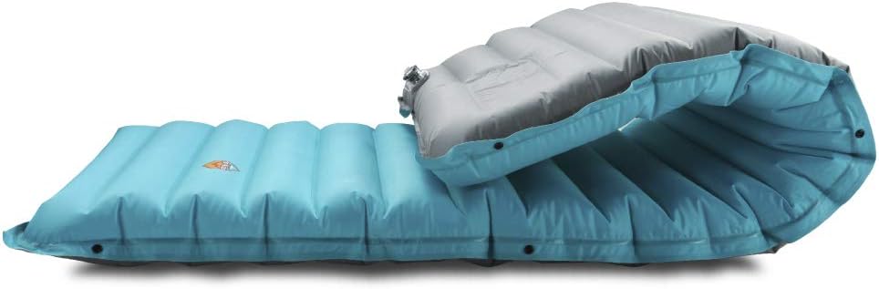 ZOOOBELIVES Extra Thickness Inflatable Sleeping Pad with Built-in Pump, Most Com...