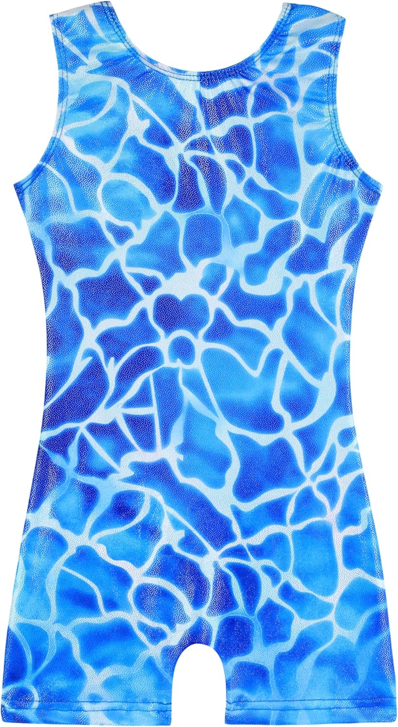 HOZIY Gymnastics Leotards for Girls Unicorn Aurora Rainbow Mermaid Dinosaur Cupc...