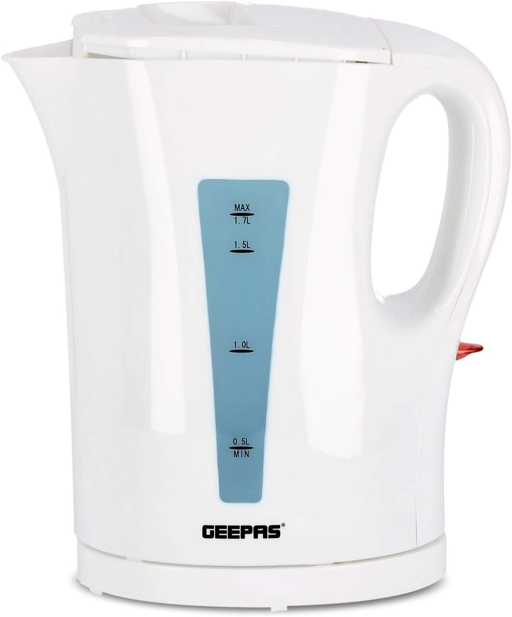 Geepas Electric Kettle, 2200W | Boil Dry Protection & Auto Shut Off | 1.7L Cordl...
