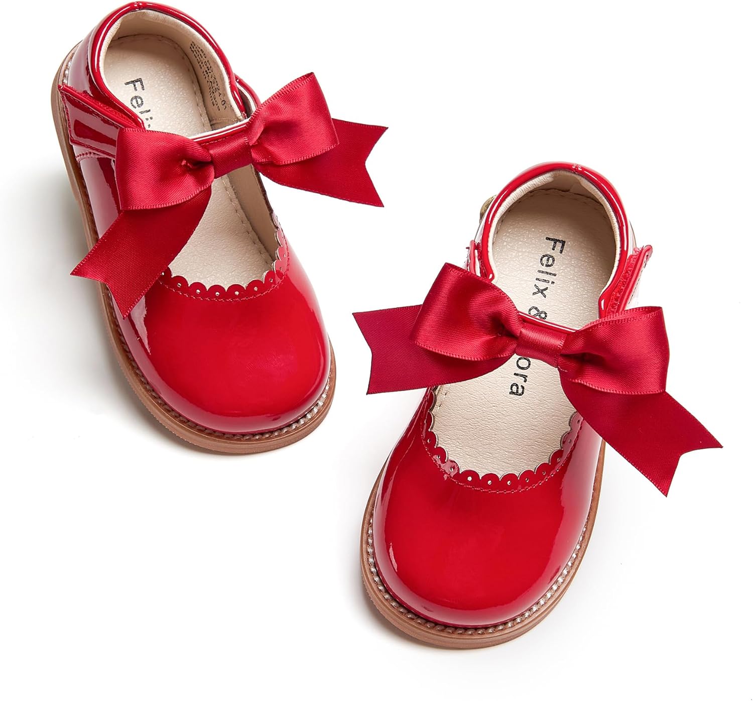 Felix & Flora Toddler Little Girl Mary Jane Dress Shoes - Ballet Flats for Girl...