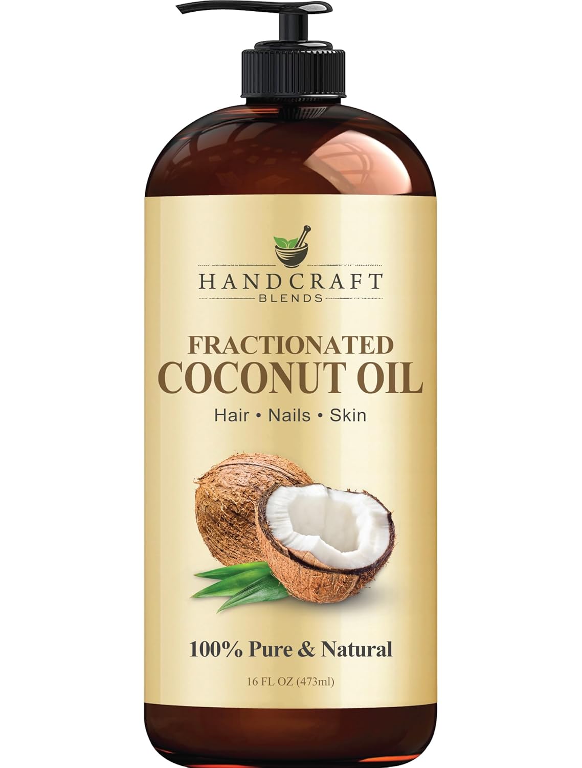Handcraft Blends Fractionated Coconut Oil - 16 Fl...