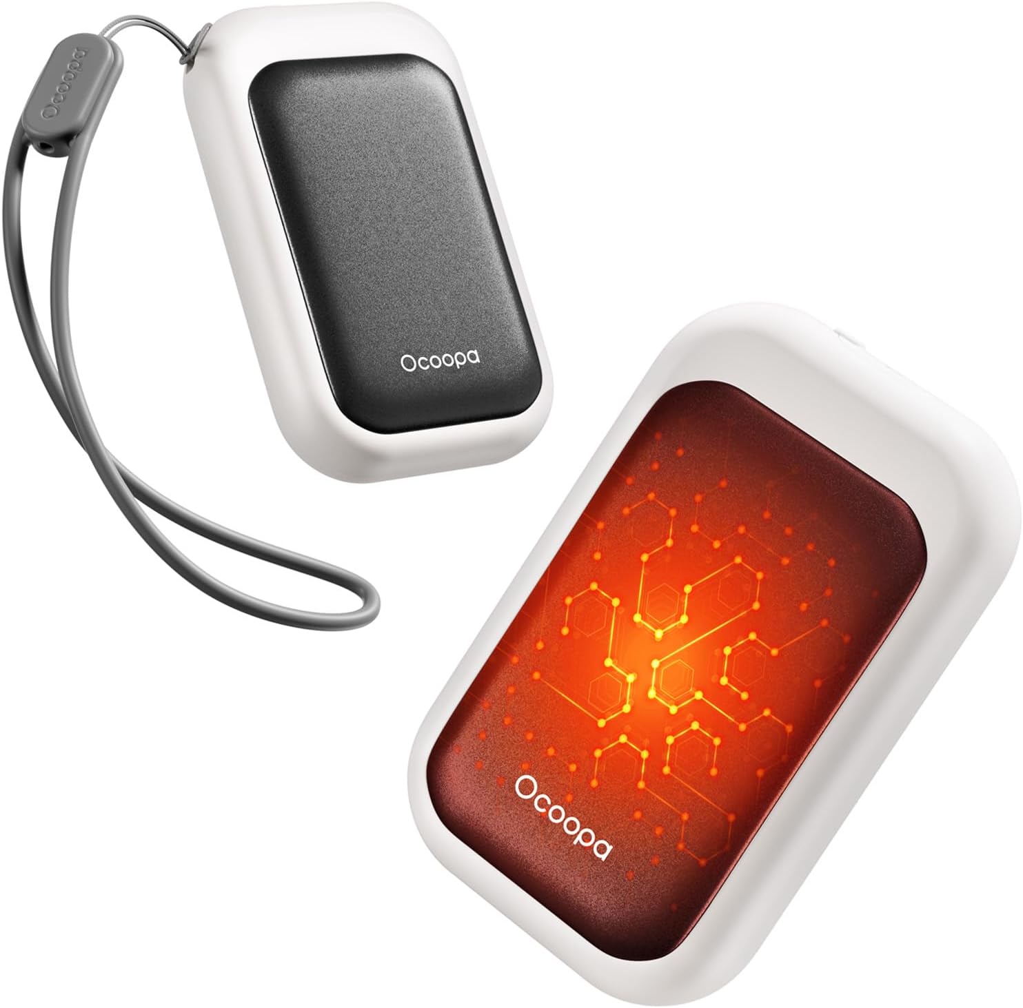 OCOOPA AI Magnetic Hand Warmers Rechargeable 2 Pack, 5000mAh Ultra-Thin Electric...