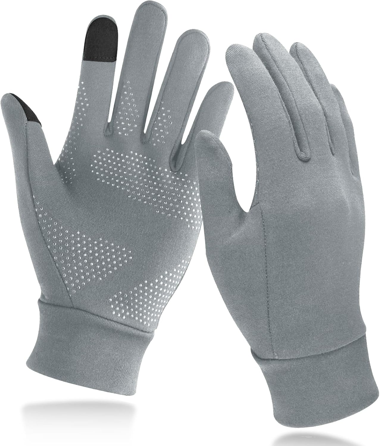 Unigear Running Gloves, Touch Screen Anti-slip Lightweight Gloves Liners for Cyc...