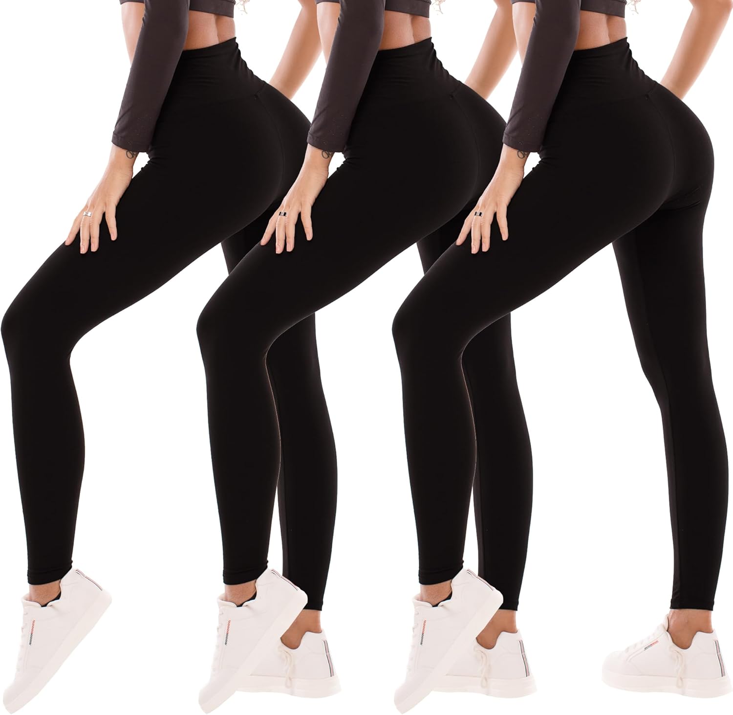 CADITEX Leggings for Women -High Waisted Women Leggings Buttery Soft Tummy Contr...