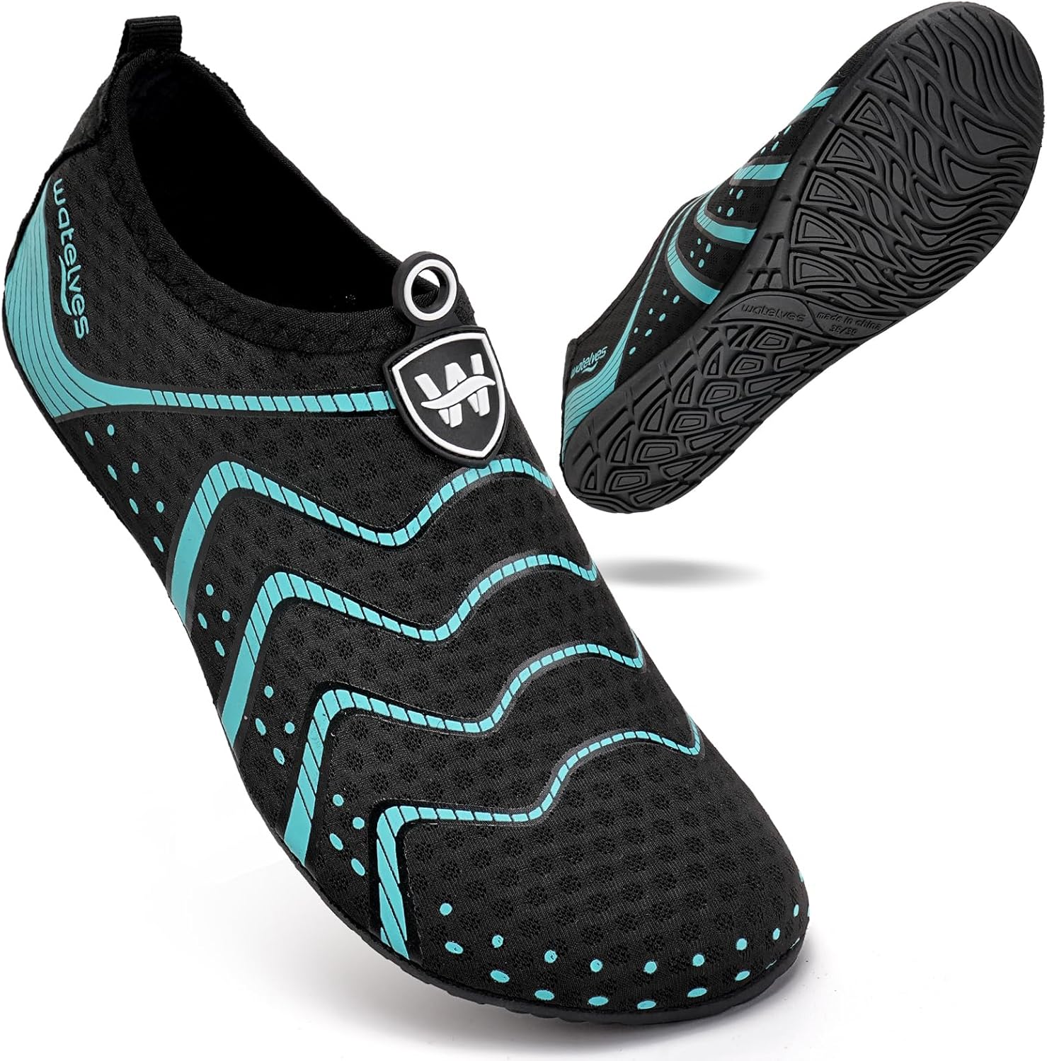 WateLves Water Shoes Barefoot Shoes Mens Women Beach Socks Aqua Swim Swimming se...