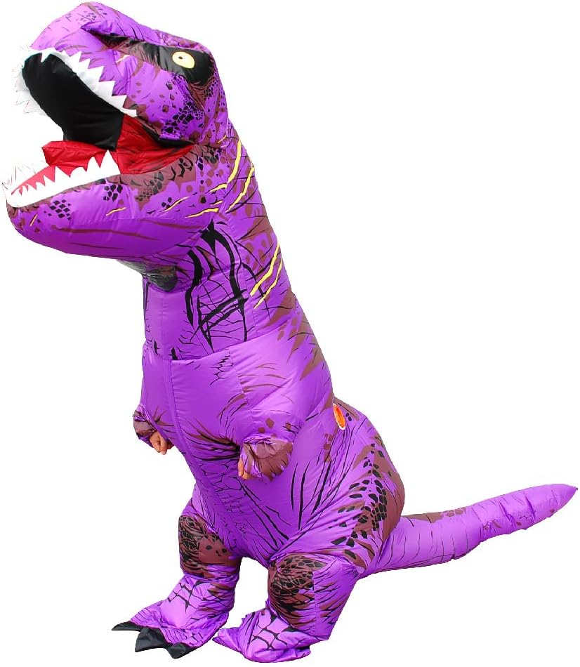 JASHKE Inflatable Costume Trex Dinosaur Costumes Halloween Costume Fancy Dress f...