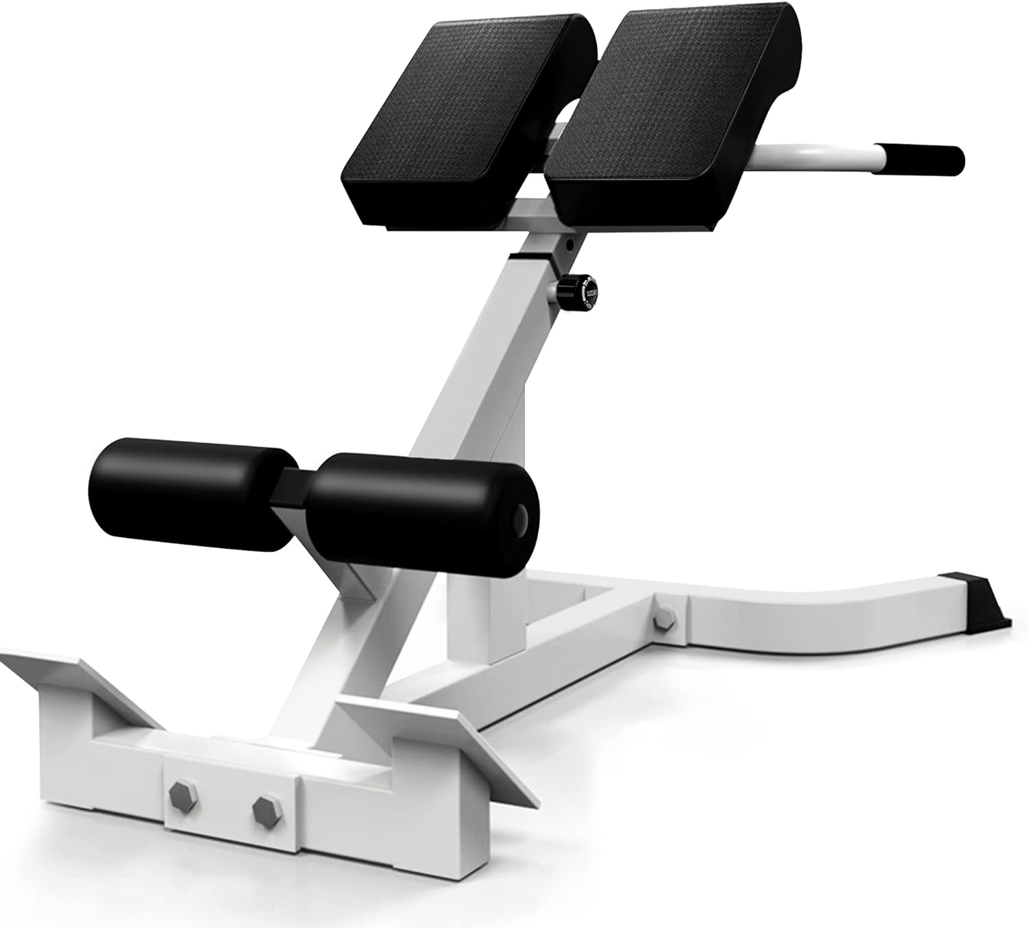 Roman Chair Back Extender - Angle & Height Dual Adjustable Hyperextension Bench...